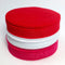 10cm Red, White & Pink Colours Round Shape Felt Sheets