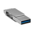 128GB Shintaro USB-C OTG Pocket Disk Pendrive Works with USB-C, USB Type-C USB-A