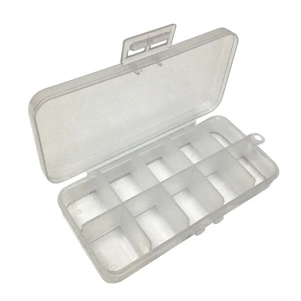132mm x 65mm x 25mm Clear Storage Box