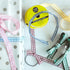 15mm Baby Pink Colour Gingham Stitch Edge Ribbon