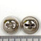 15mm Silver Colour Folley Bells - 100pcs