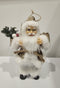 18cm White Santa Christmas Figurine