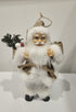 18cm White Santa Christmas Figurine