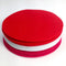 20cm Red, White & Pink Colours Round Shape Felt Sheets