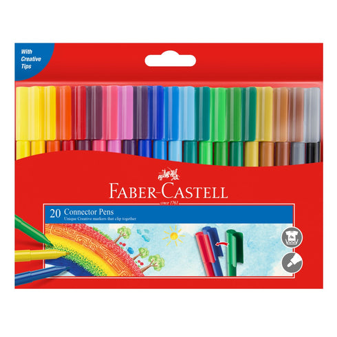 20pcs Connector Marker Pens