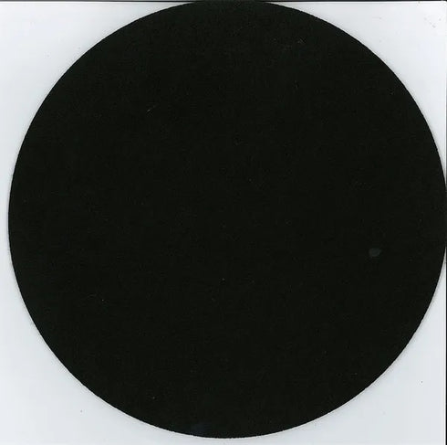 25cm Black Colour Round Shape Felt Sheets
