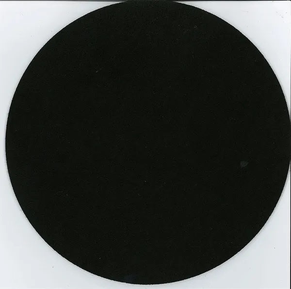 25cm Black Colour Round Shape Felt Sheets