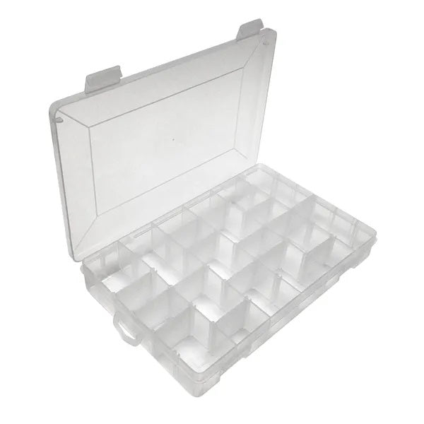 276mm x 180mm x 44.5mm Clear Storage Box