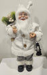 30cm White Santa Christmas Figurine