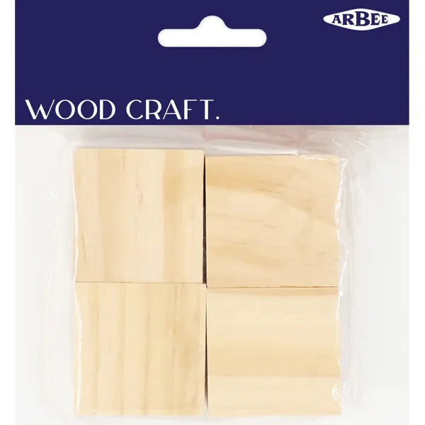 35mm Wooden Cubes