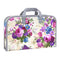 38cm x 10.5cm x 24.5cm Sewing Storage Carry Case - Mixed Floral Pots