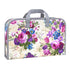 38cm x 10.5cm x 24.5cm Sewing Storage Carry Case - Mixed Floral Pots
