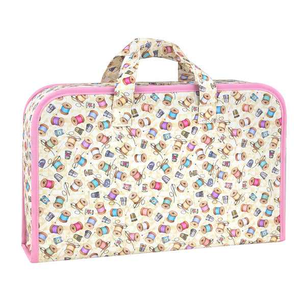 38cm x 10.5cm x 24.5cm Sewing Storage Carry Case - Sewing Notions