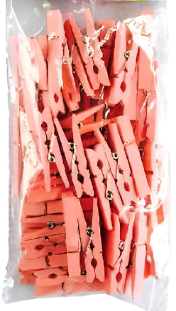45pcs Coloured Craft Pegs (available in 7 colours)
