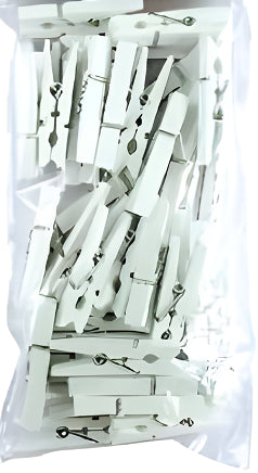 45pcs Coloured Craft Pegs (available in 7 colours)