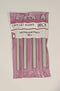 4 Assorted Sizes Plastic Crochet Hooks