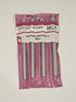 4 Assorted Sizes Plastic Crochet Hooks