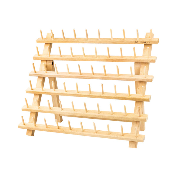 60 Pegs Milward Pine Wood Spool Rack