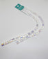 6mm Square Glass Strung Beads (available in 2 colours)