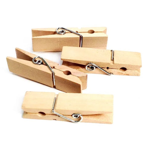 72mm X 18mm Wooden Pegs