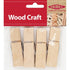 72mm X 18mm Wooden Pegs