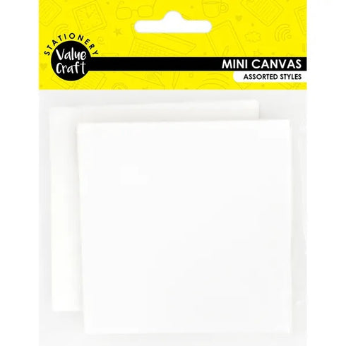 8cm Square Shape Mini Canvas