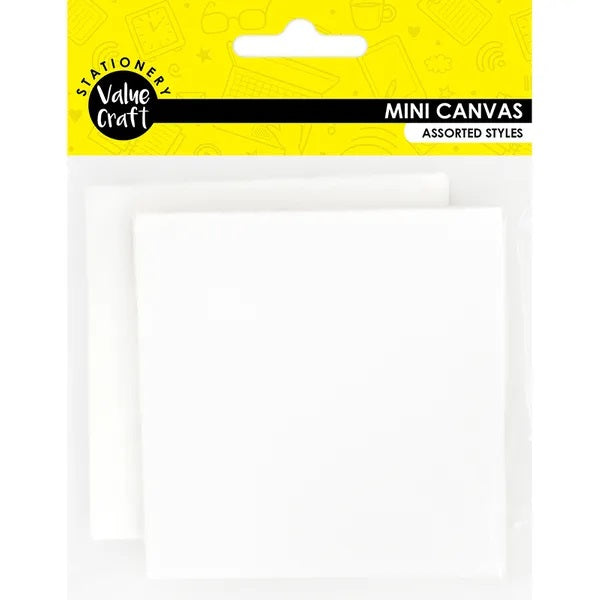 8cm Square Shape Mini Canvas