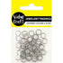8mm Silver Colour Split Rings