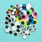 Adhesive Assorted Designs Joggle Eyes