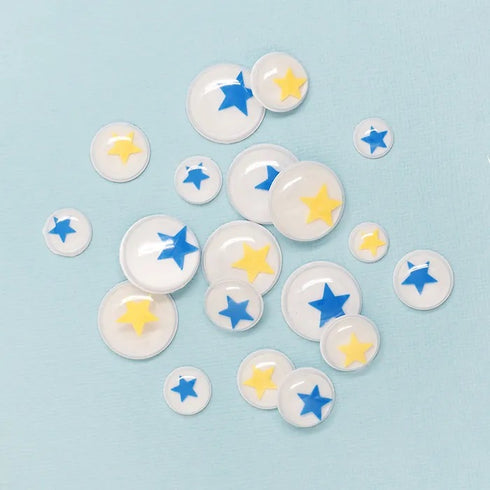 Adhesive Star Design Joggle Eyes
