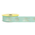 Aqua Colour with Happy Birthday Prints Satin Ribbon