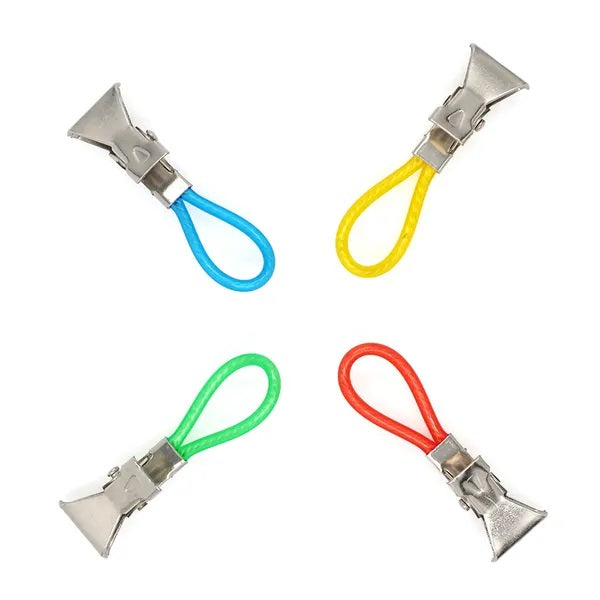 Assorted Colours Hanger with Clip
