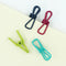 Assorted Colours Large Metal Clips