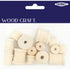 Assorted Sizes Wooden Cotton Spools