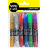Assorted Colours Craft Glitter Glue Pens