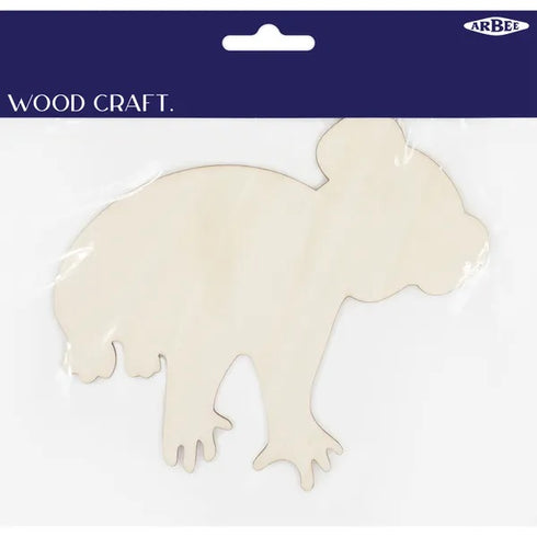 Australia Animal Koala Wooden Shape