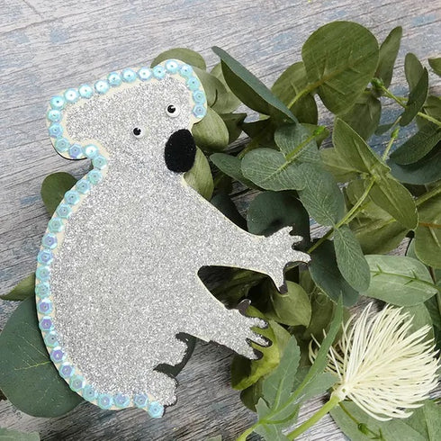 Australia Animal Koala Wooden Shape