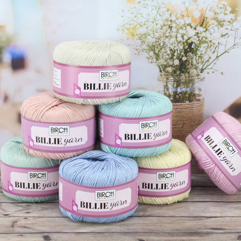Billie Baby Kntting Yarn (available in 17 colours)