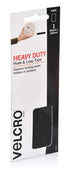 Black Colour Heavy Duty Hook & Loop Velcro Tape