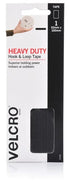 Black Colour Heavy Duty Hook & Loop Velcro Tape