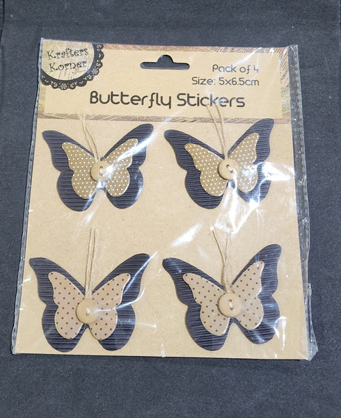 Butterfly Shape Stickers