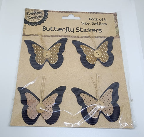 Butterfly Shape Stickers