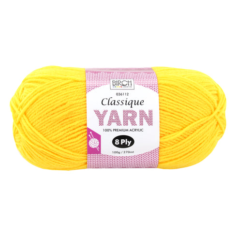Classique Knitting Premium Yarn (available in 30 colours)