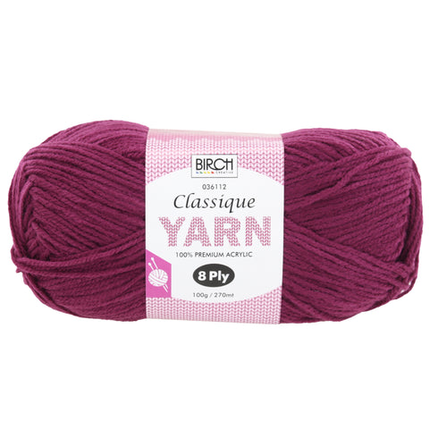 Classique Knitting Premium Yarn (available in 30 colours)