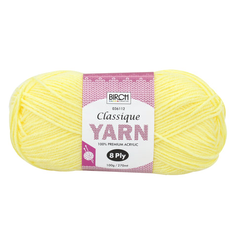 Classique Knitting Premium Yarn (available in 30 colours)