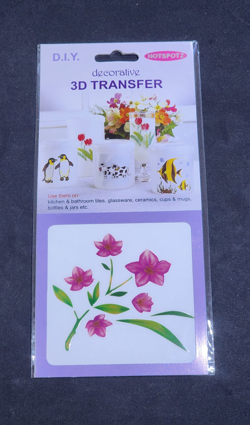 DIY 3D Decorative Transfer Stickers (available in 6 designs)