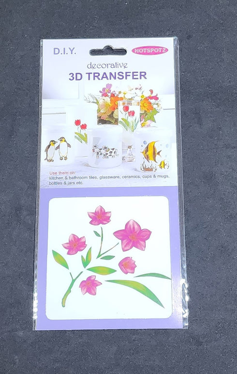 DIY 3D Decorative Transfer Stickers (available in 6 designs)