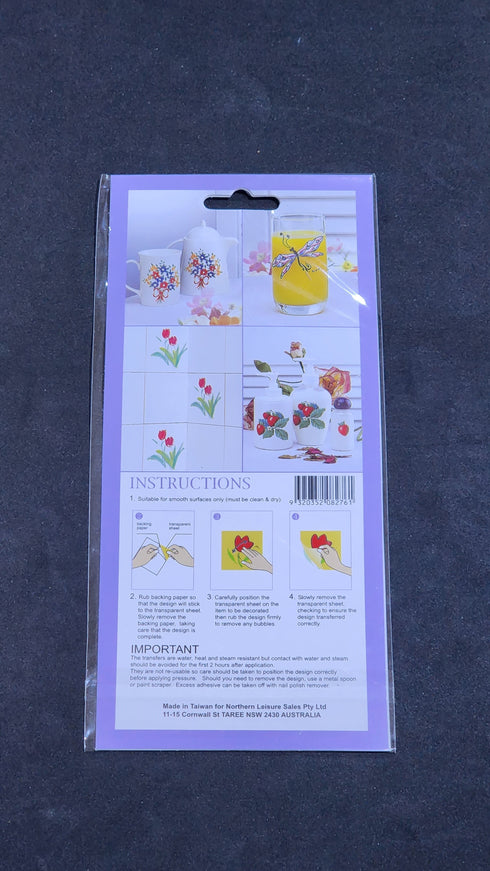 DIY 3D Decorative Transfer Stickers (available in 6 designs)