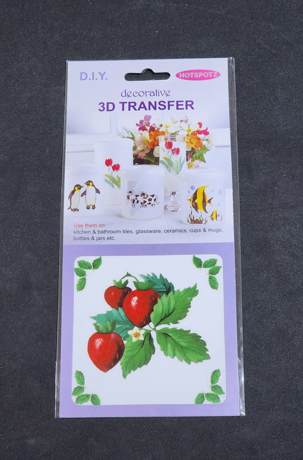 DIY 3D Decorative Transfer Stickers (available in 6 designs)
