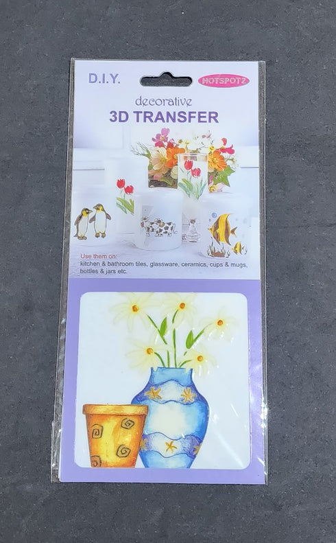 DIY 3D Decorative Transfer Stickers (available in 6 designs)
